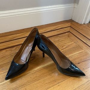 Givenchy black patent pumps
